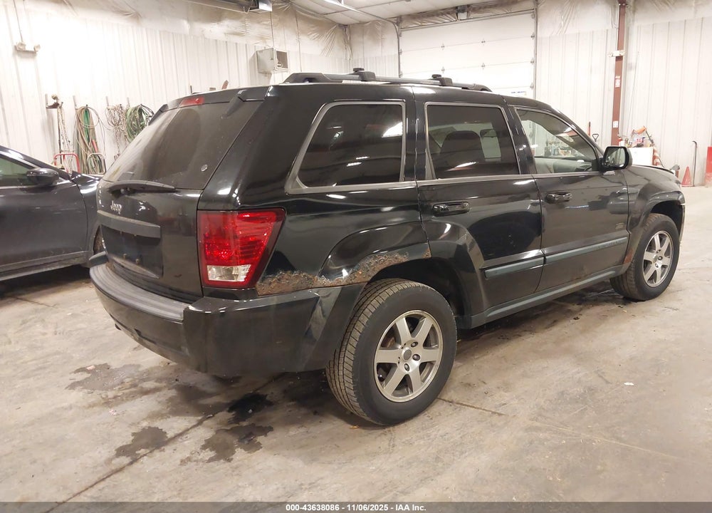 2008 JEEP GRAND CHEROKEE LAREDO VIN: 1J8GR48K68C178287