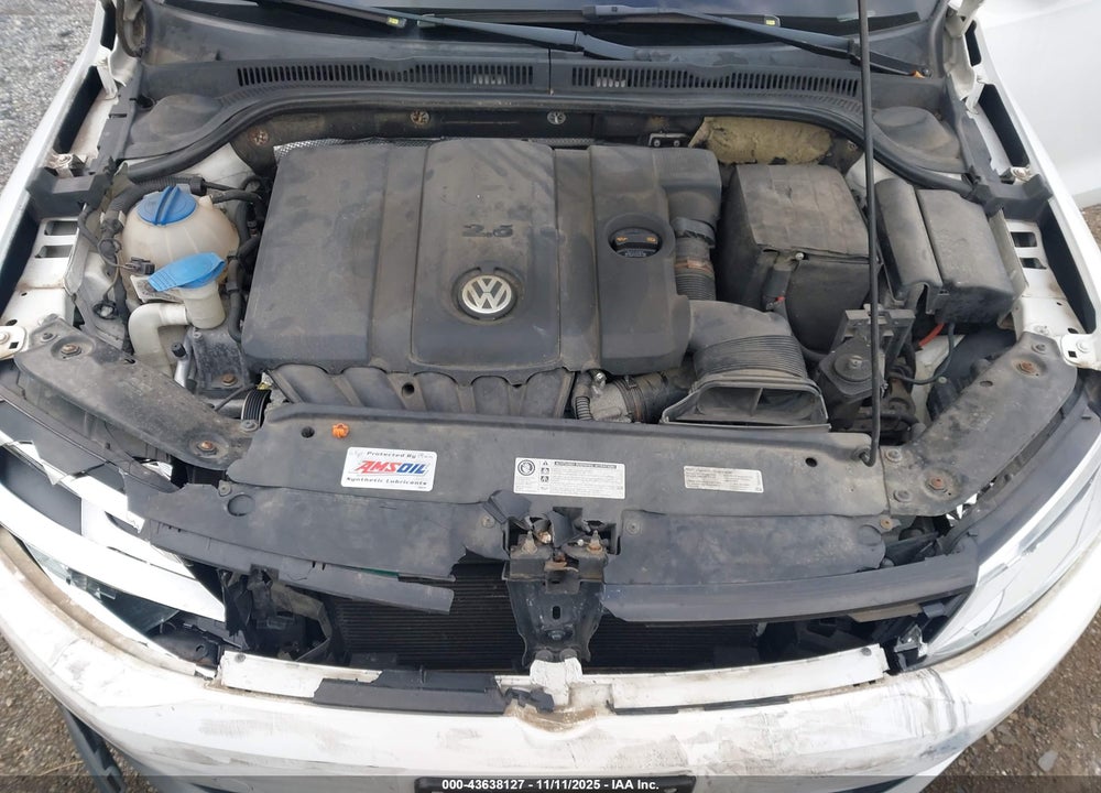 2012 VOLKSWAGEN JETTA 2.5L SE VIN: 3VWBP7AJ7CM362703