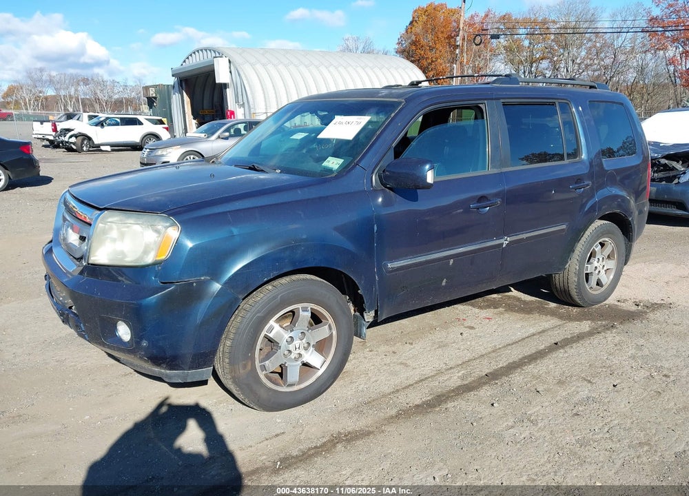 2009 HONDA PILOT TOURING VIN: 5FNYF48969B024118