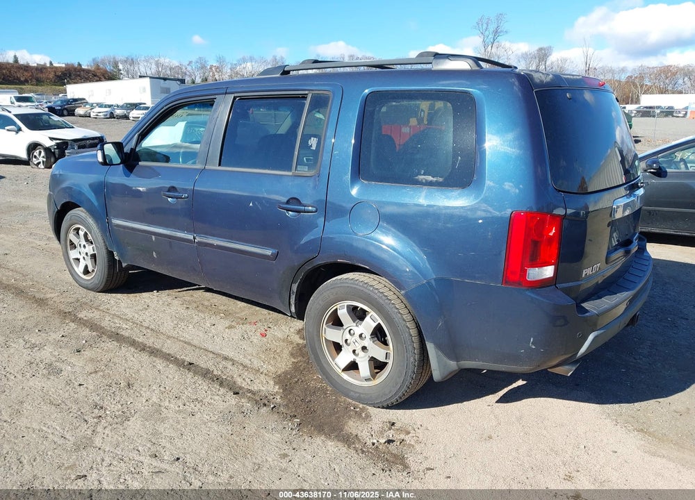 2009 HONDA PILOT TOURING VIN: 5FNYF48969B024118