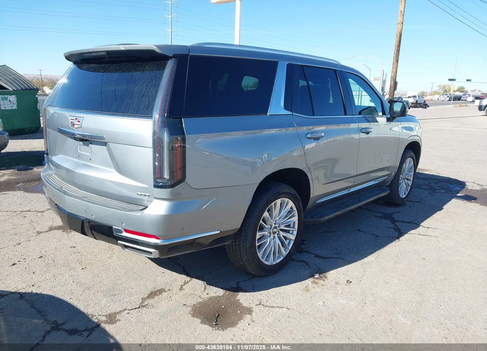 2025 CADILLAC ESCALADE VIN: 1GYS9BRL8SR261926