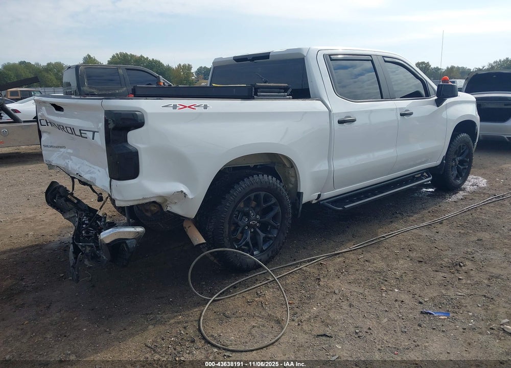 2024 CHEVROLET SILVERADO 1500 4WD  SHORT BED WT VIN: 1GCPDAEK2RZ313059