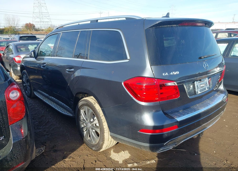 2015 MERCEDES-BENZ GL 450 4MATIC VIN: 4JGDF6EE3FA515077