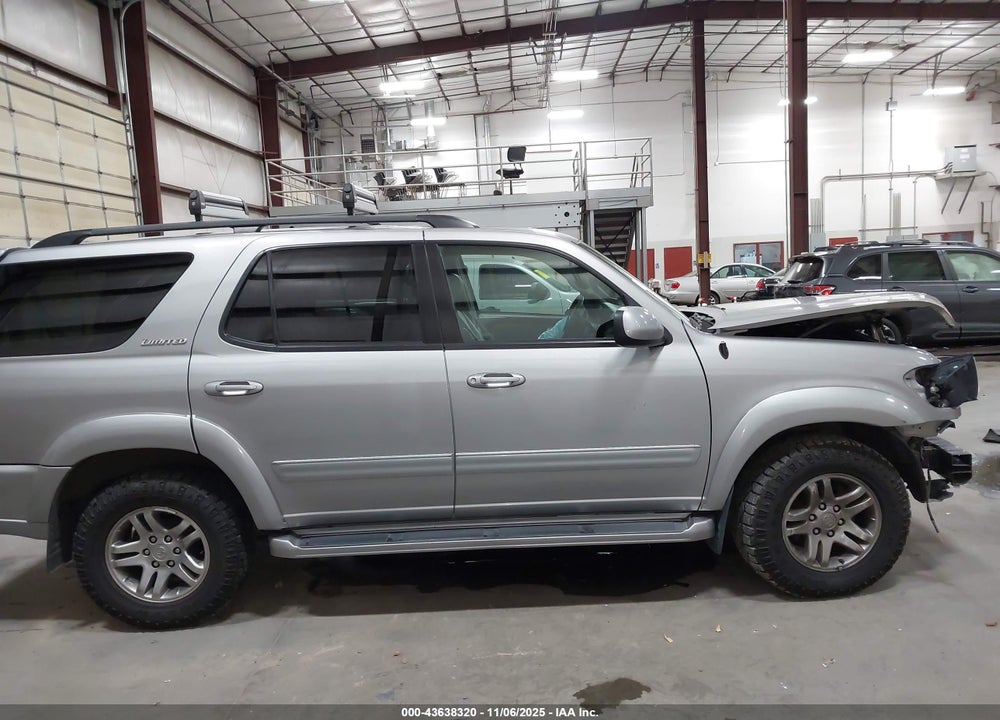 2003 TOYOTA SEQUOIA LIMITED V8 VIN: 5TDBT48A93S199748