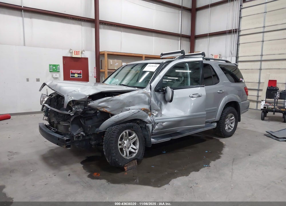 2003 TOYOTA SEQUOIA LIMITED V8 VIN: 5TDBT48A93S199748