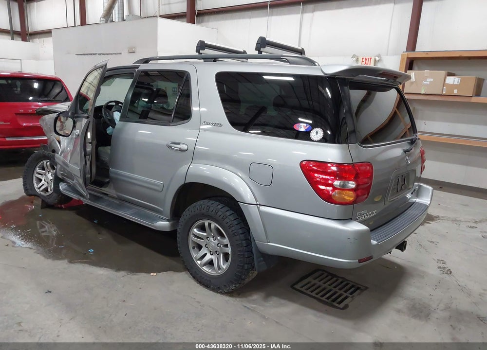 2003 TOYOTA SEQUOIA LIMITED V8 VIN: 5TDBT48A93S199748