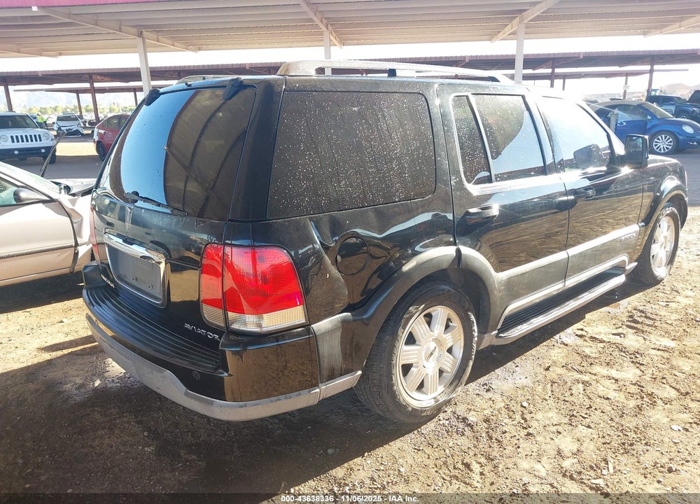 2005 LINCOLN AVIATOR VIN: 5LMEU68H85ZJ00348