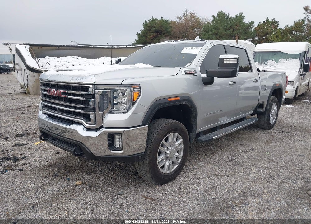 2020 GMC SIERRA 3500HD 4WD  STANDARD BED SLT VIN: 1GT49UEY6LF313326
