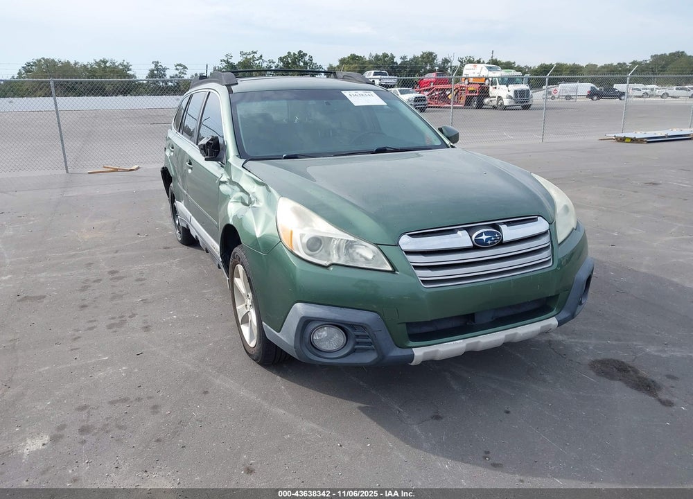 2013 SUBARU OUTBACK 2.5I LIMITED VIN: 4S4BRCKC2D3215242
