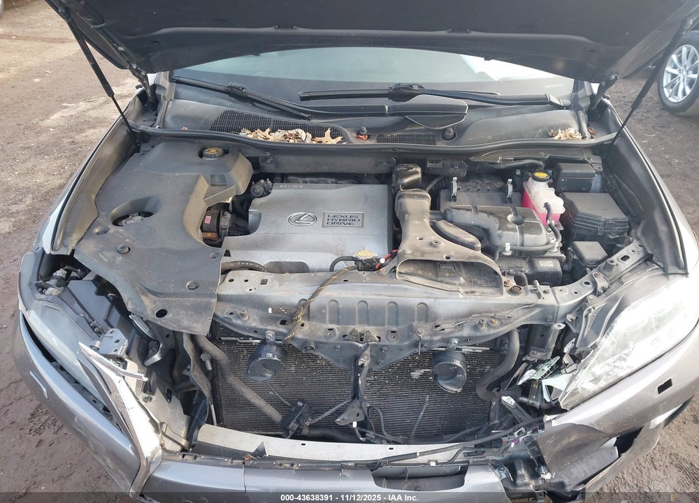 2013 LEXUS RX 450H VIN: JTJBC1BA6D2438590