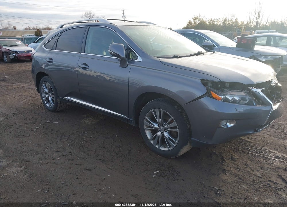 2013 LEXUS RX 450H VIN: JTJBC1BA6D2438590
