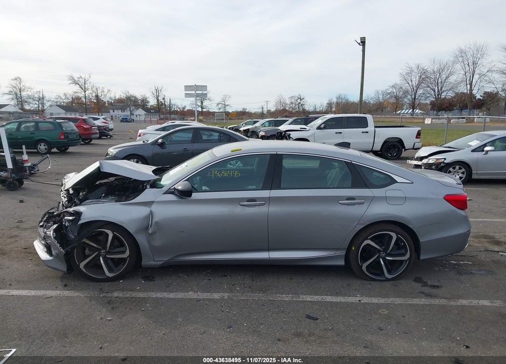 2022 HONDA ACCORD SPORT VIN: 1HGCV1F33NA036466