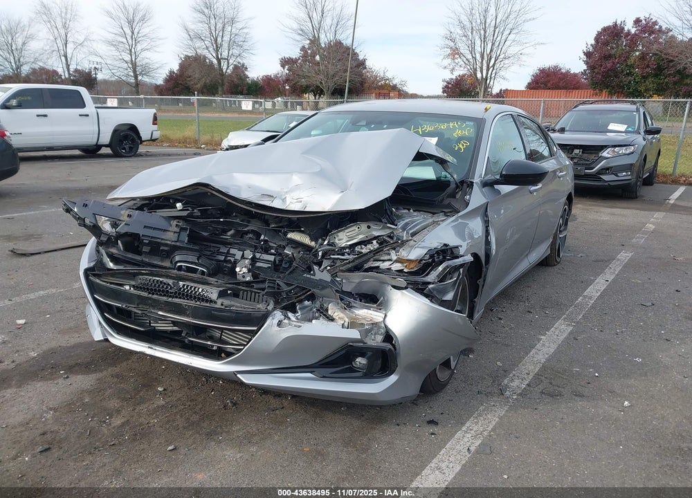 2022 HONDA ACCORD SPORT VIN: 1HGCV1F33NA036466