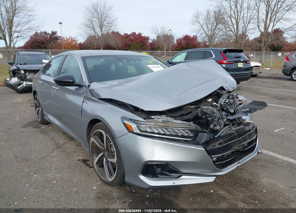 2022 HONDA ACCORD SPORT VIN: 1HGCV1F33NA036466