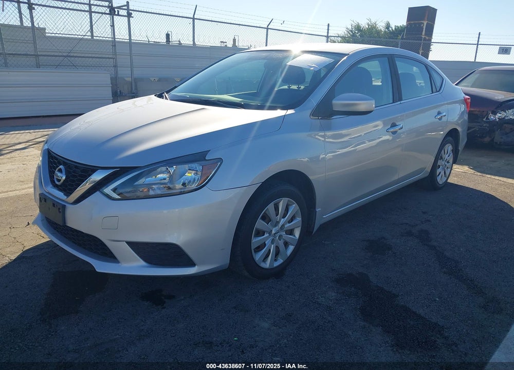 2016 NISSAN SENTRA SV VIN: 3N1AB7APXGY295369