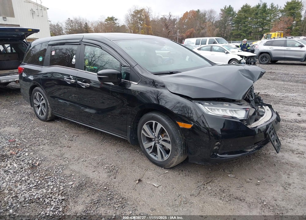 2022 HONDA ODYSSEY TOURING VIN: 5FNRL6H86NB058750
