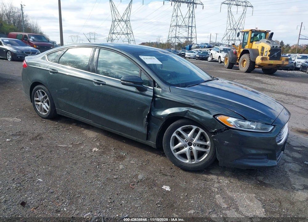 2016 FORD FUSION SE VIN: 3FA6P0HD8GR201321