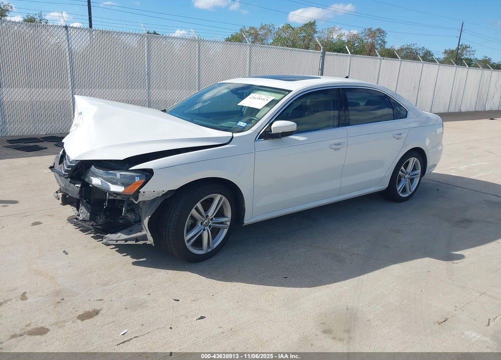 2014 VOLKSWAGEN PASSAT 1.8T SE VIN: 1VWBS7A35EC116334