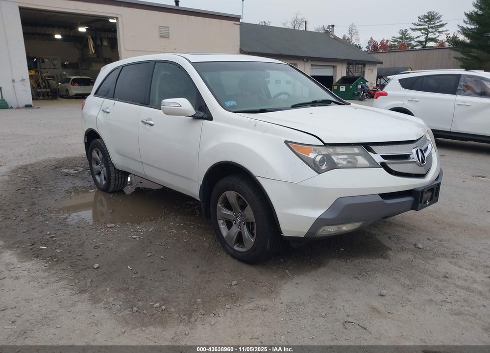 2008 ACURA MDX SPORT PACKAGE VIN: 2HNYD28848H556150