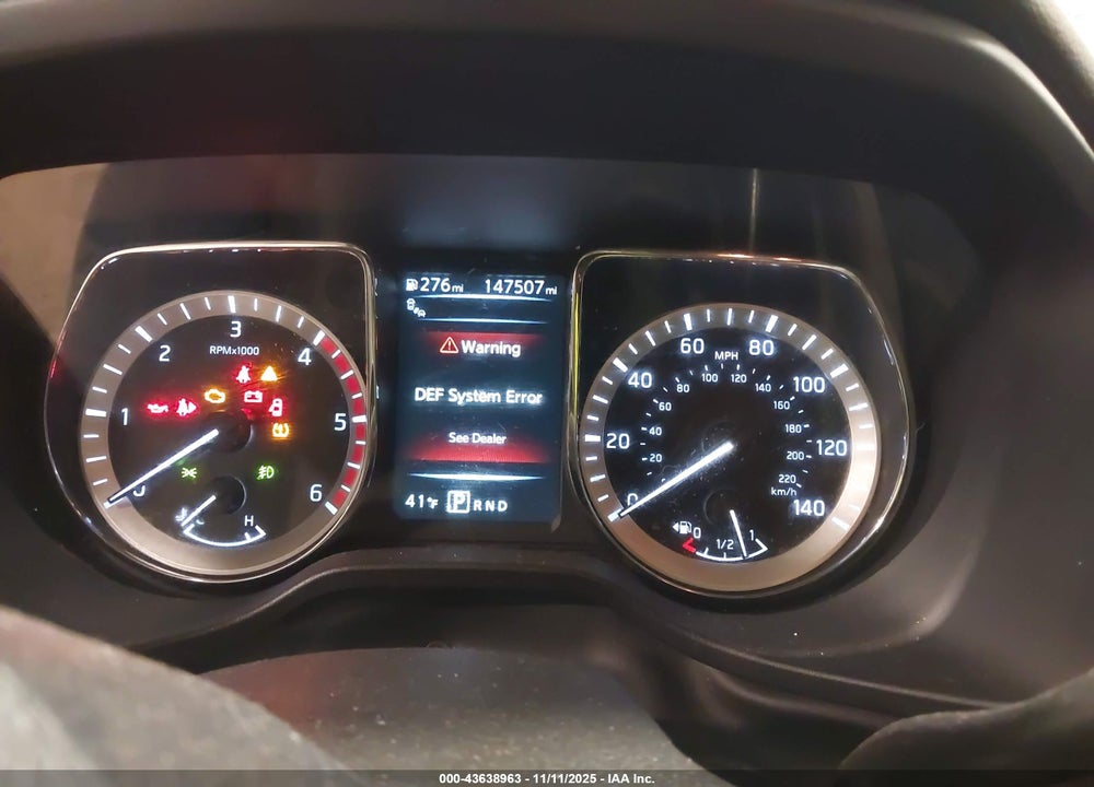 2016 NISSAN TITAN XD SL DIESEL VIN: 1N6BA1F48GN507762
