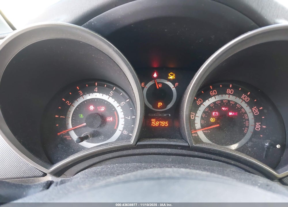 2012 SCION TC VIN: JTKJF5C78C3030884