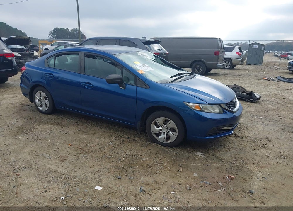 2015 HONDA CIVIC LX VIN: 2HGFB2F58FH503736