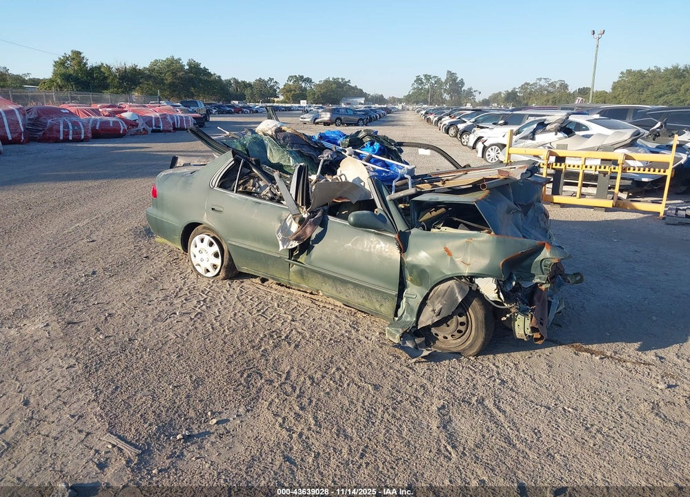 2002 TOYOTA COROLLA LE VIN: 2T1BR12E62C530253