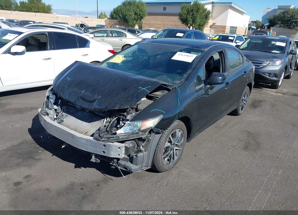 2013 HONDA CIVIC EX-L VIN: 19XFB2F99DE276583