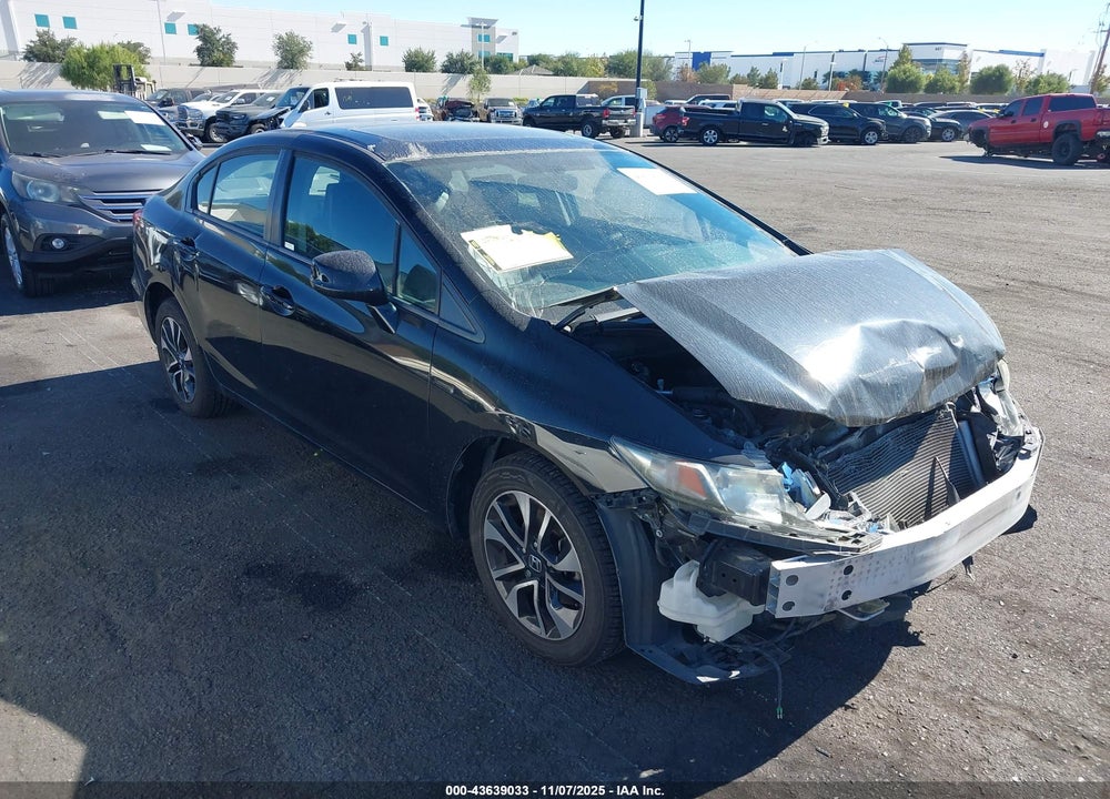 2013 HONDA CIVIC EX-L VIN: 19XFB2F99DE276583