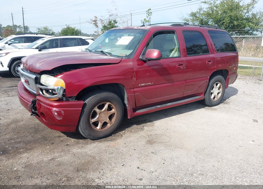 2002 GMC YUKON DENALI VIN: 1GKEK63U12J306658