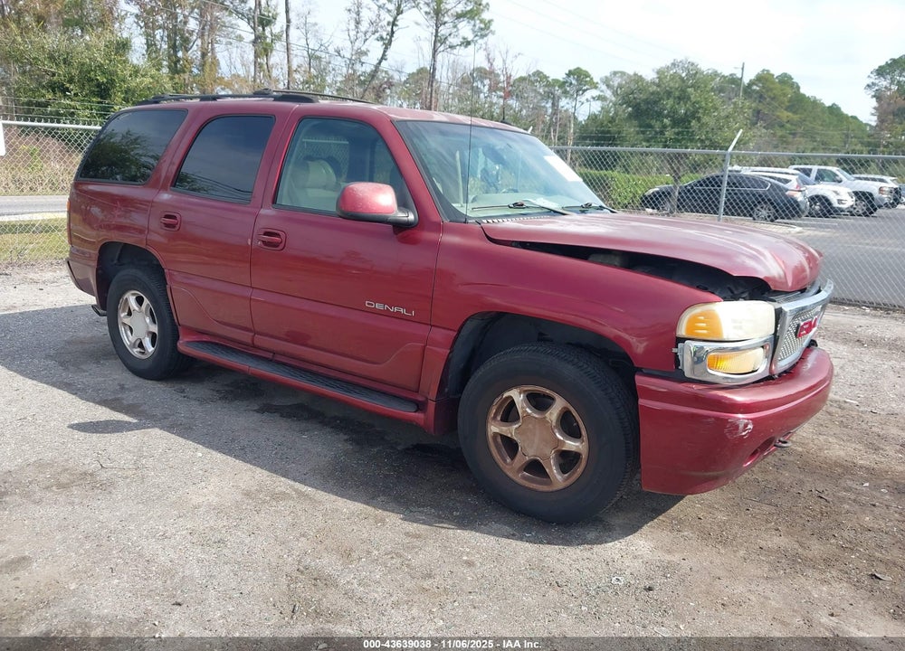 2002 GMC YUKON DENALI VIN: 1GKEK63U12J306658