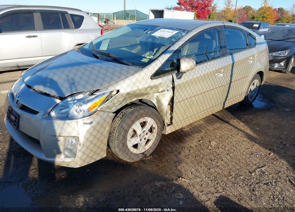 2011 TOYOTA PRIUS VIN: JTDKN3DU2B0259729