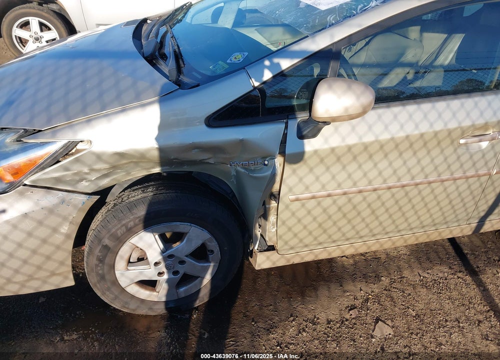 2011 TOYOTA PRIUS VIN: JTDKN3DU2B0259729