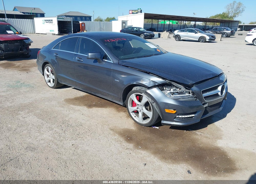 2012 MERCEDES-BENZ CLS 550 VIN: WDDLJ7DB0CA007999