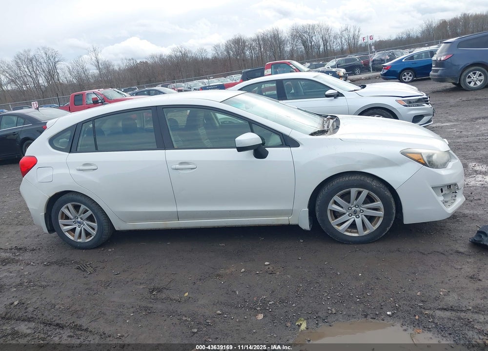 2015 SUBARU IMPREZA VIN: JF1GPAC60FH222442