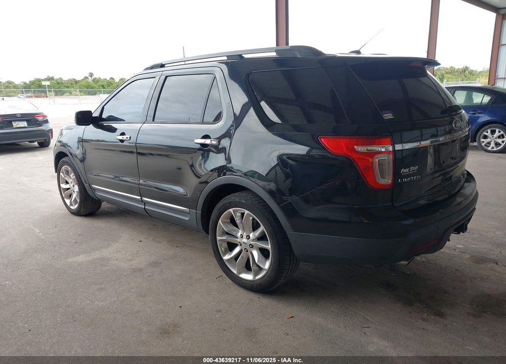 2012 FORD EXPLORER LIMITED VIN: 1FMHK7F83CGA01010