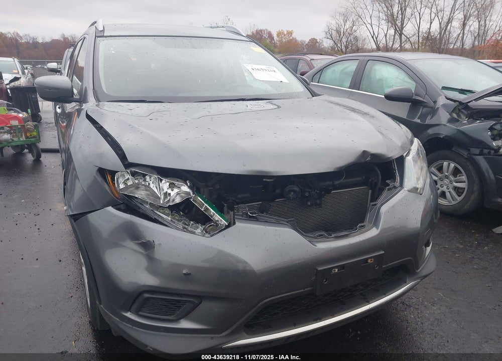 2016 NISSAN ROGUE S VIN: 5N1AT2MV2GC923906