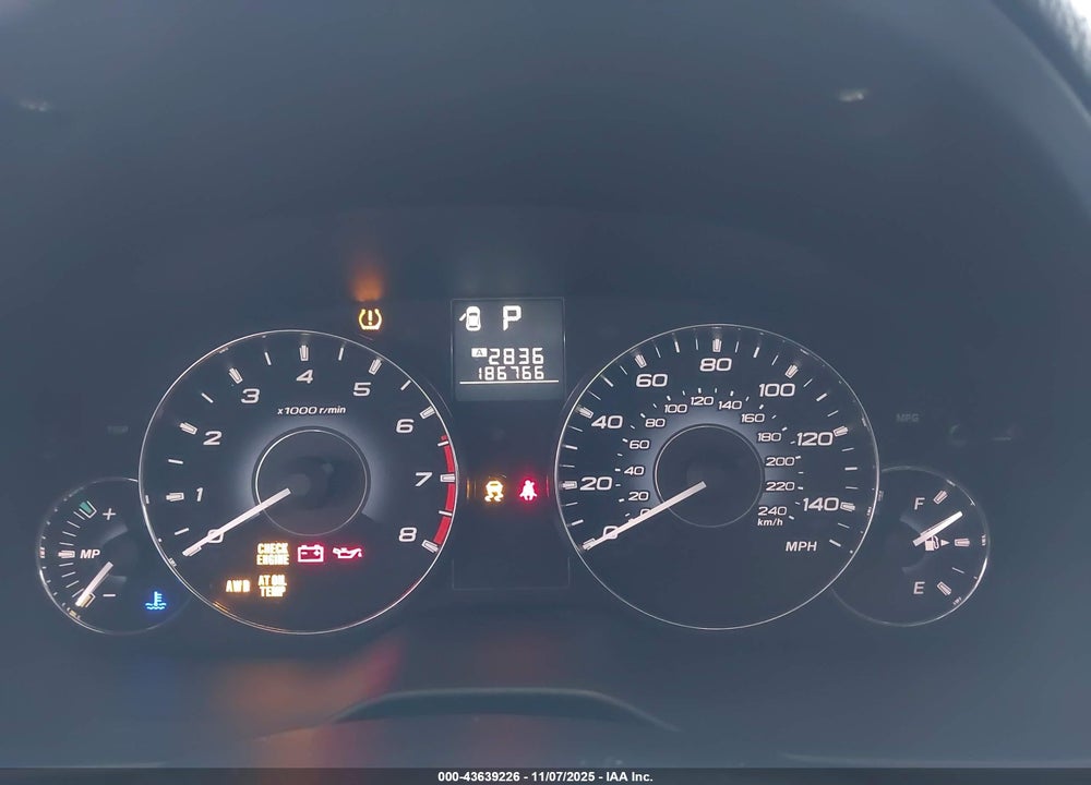 2012 SUBARU OUTBACK 2.5I LIMITED VIN: 4S4BRBJC8C3200660