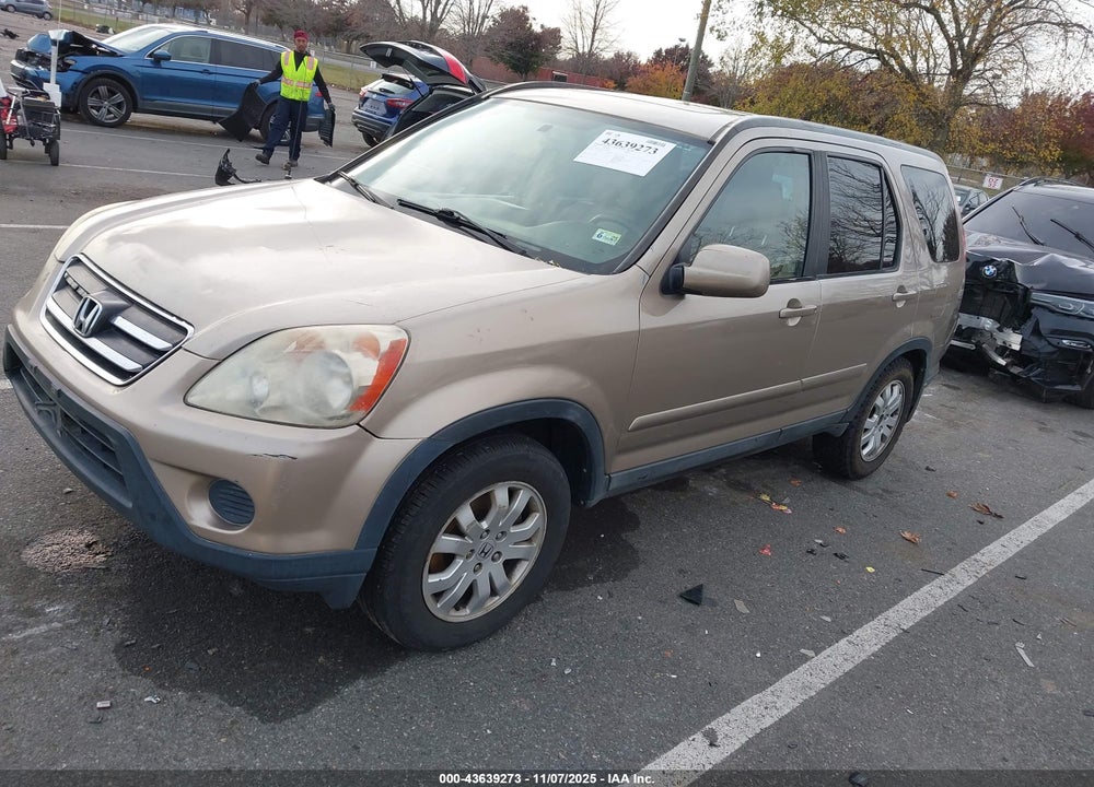 2005 HONDA CR-V SE VIN: SHSRD78975U329836