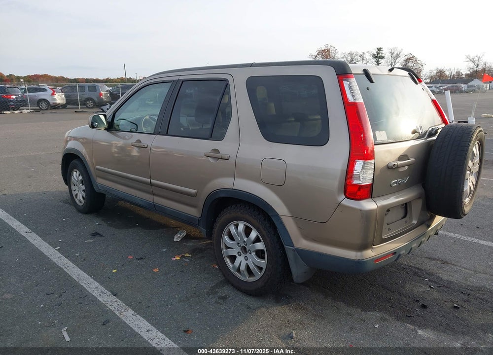 2005 HONDA CR-V SE VIN: SHSRD78975U329836