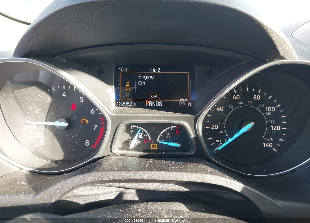 2017 FORD ESCAPE TITANIUM VIN: 1FMCU9J99HUA86296