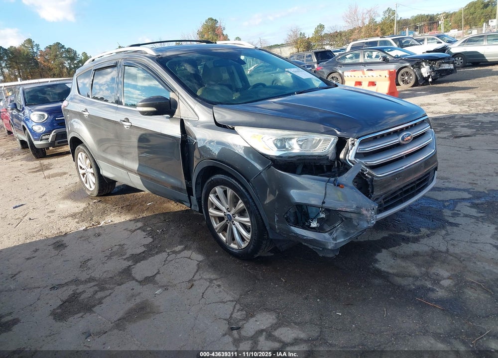2017 FORD ESCAPE TITANIUM VIN: 1FMCU9J99HUA86296