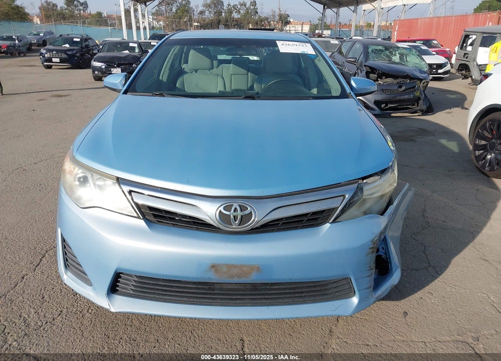 2012 TOYOTA CAMRY LE VIN: 4T4BF1FK2CR248223