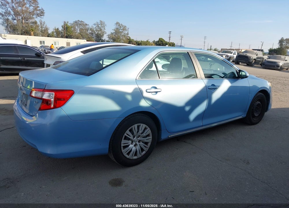 2012 TOYOTA CAMRY LE VIN: 4T4BF1FK2CR248223