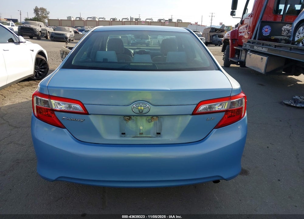 2012 TOYOTA CAMRY LE VIN: 4T4BF1FK2CR248223