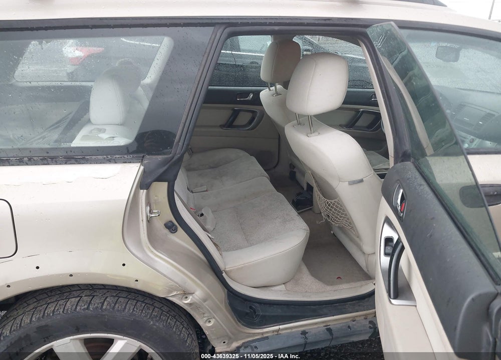 2008 SUBARU OUTBACK 2.5I/2.5I L.L. BEAN EDITION VIN: 4S4BP61C587346978