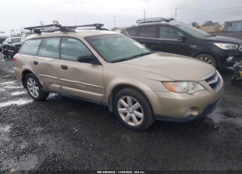 2008 SUBARU OUTBACK 2.5I/2.5I L.L. BEAN EDITION VIN: 4S4BP61C587346978