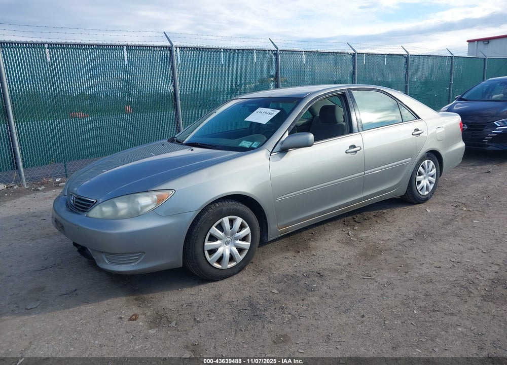 2005 TOYOTA CAMRY LE VIN: 4T1BE32K55U959139