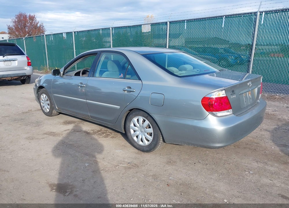 2005 TOYOTA CAMRY LE VIN: 4T1BE32K55U959139