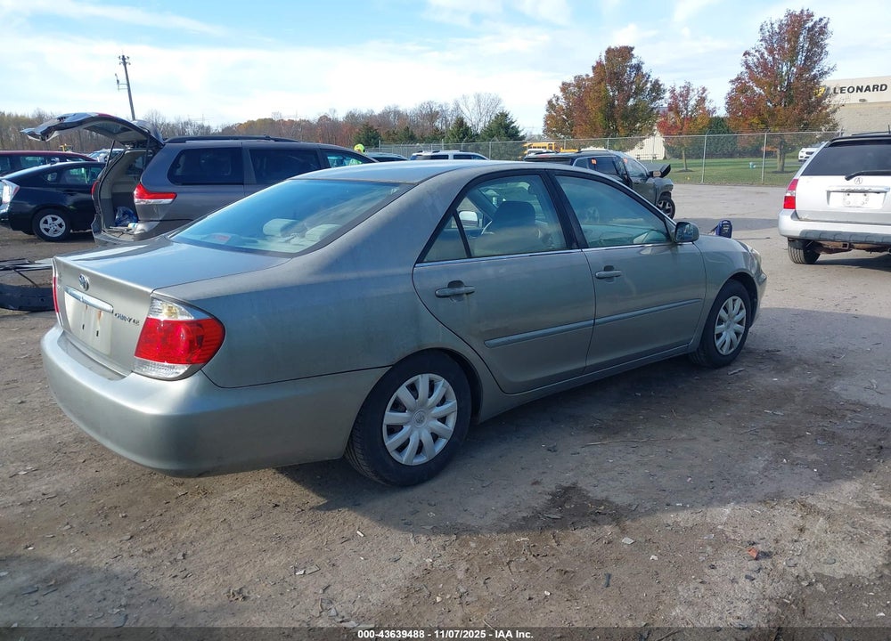 2005 TOYOTA CAMRY LE VIN: 4T1BE32K55U959139